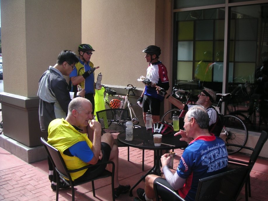 Trip photo #6/17 Refreshment stop at Peet's in Pinole