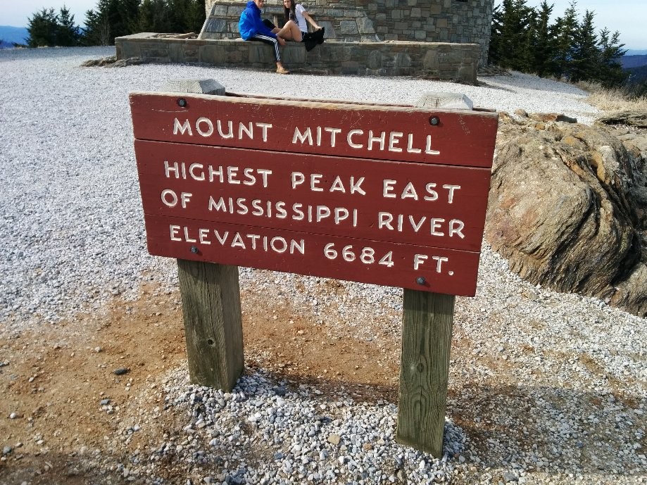 Trip photo #8/11 Highest peak east of the Mississippi river.  The hike here was 1.5 miles from base camp.