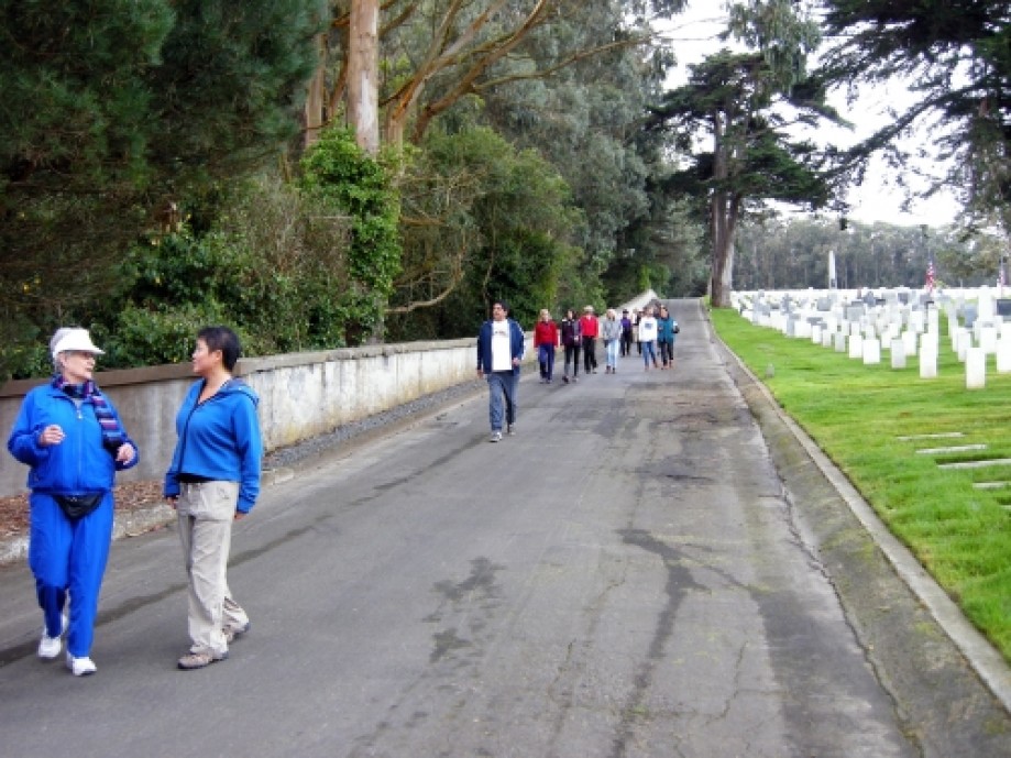 Trip photo #1/5 Y Walkers coming down the hill