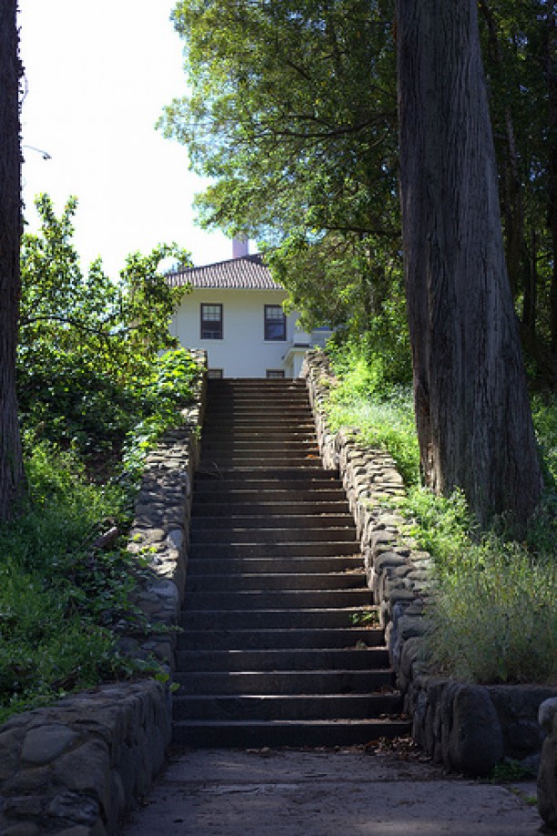 Trip photo #7/14 Steps from the Tennis Court across from the Commandant\'s House
