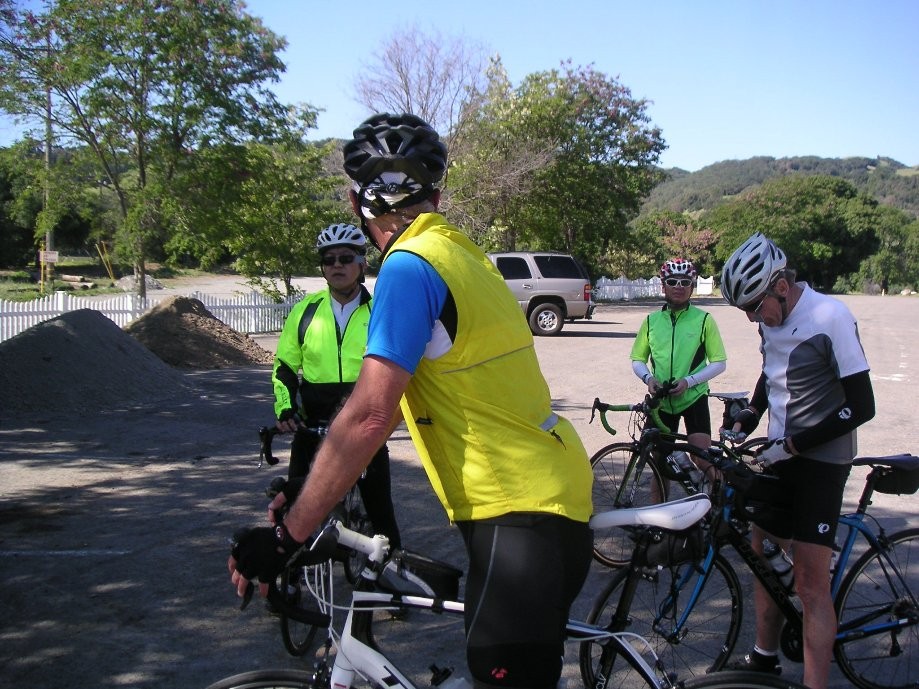 Trip photo #7/14 RR and regroup stop at Sunol RR station