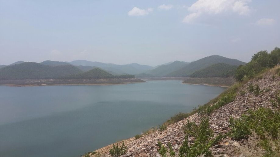 Trip photo #6/7 View of the reservoir from Mae Kuang Dam