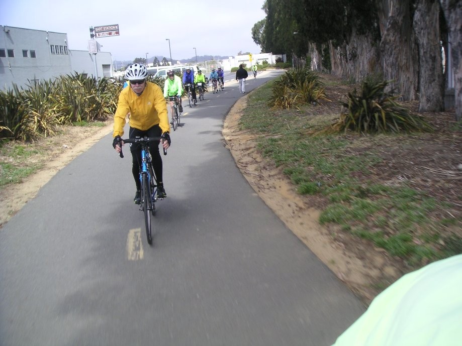 Trip photo #3/33 Bike trail connecting S. SF and San Bruno BART stations