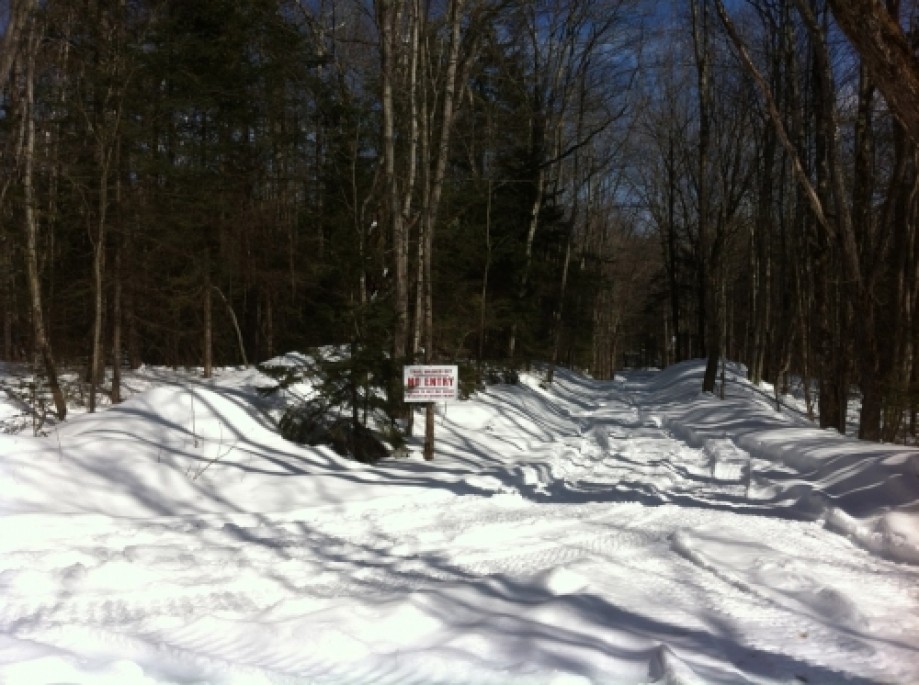 Trip photo #13/17 Junction with Closed Trail