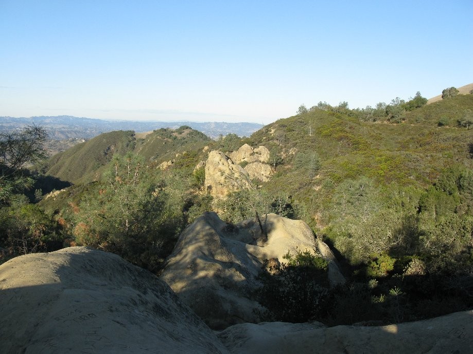 Trip photo #1/8 View of Sentinel Rock from overlook pt.