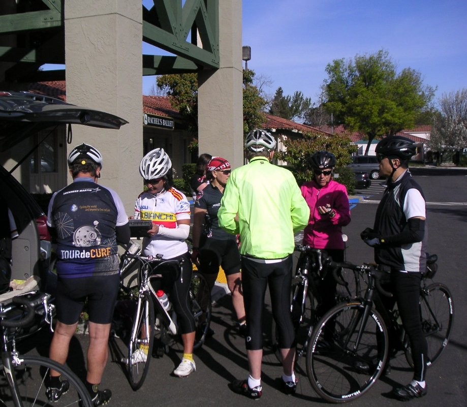 Trip photo #1/13 Starting out from Dublin location of Livermore Cyclery