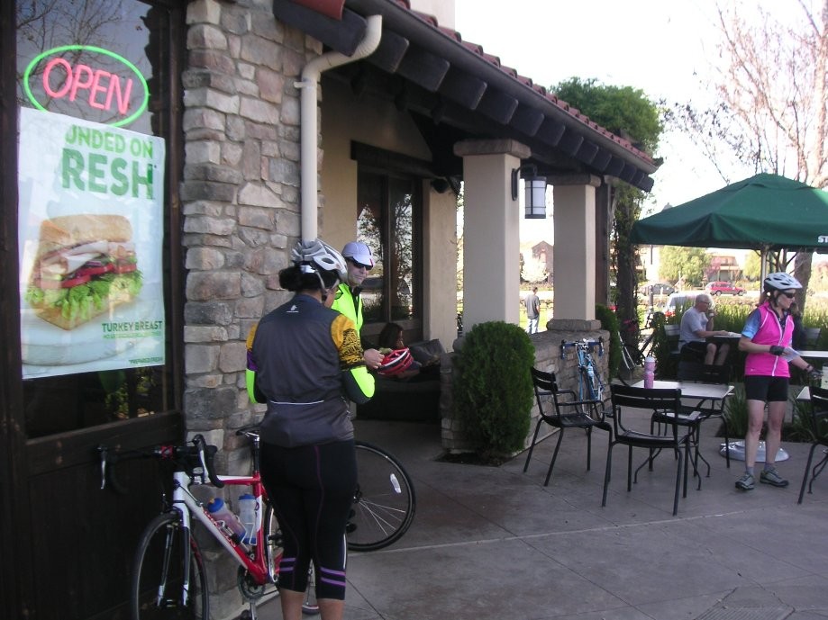 Trip photo #13/26 Starbucks stop on Vineyard at Isabel