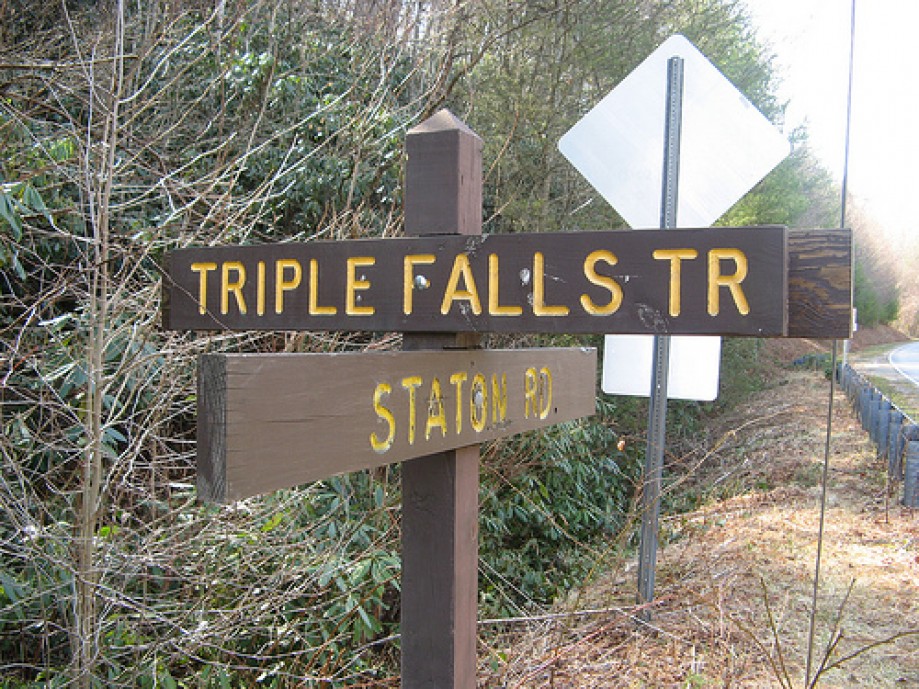 Trip photo #2/14 Hang a left at Triple Falls Trail