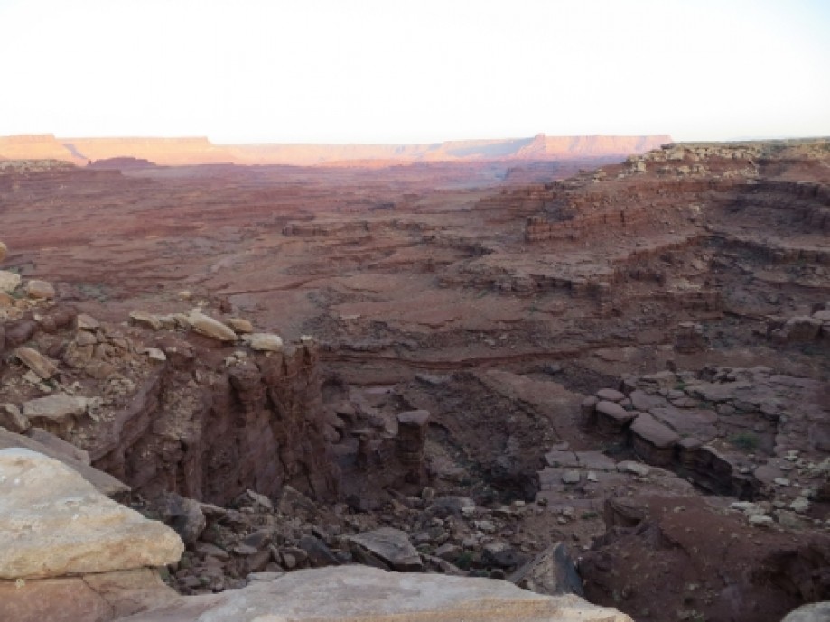 Trip photo #7/39 View from White Rim at Airport Campsite