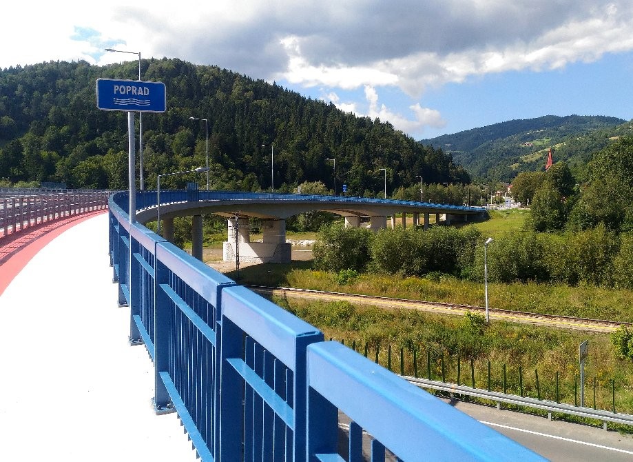Trip photo #19/23 Bridge over Poprad river, connecting Poland and Slovakia