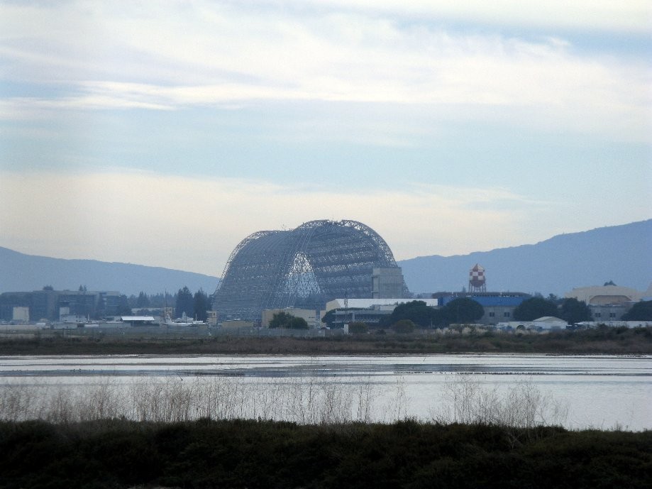 Trip photo #11/28 Hangar One with side panels removed