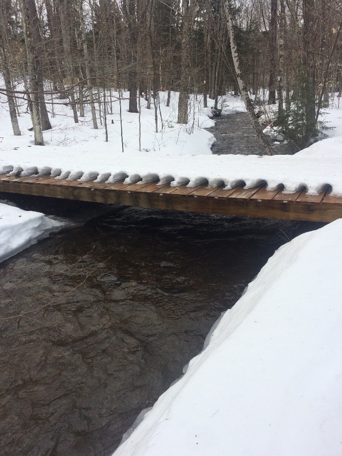 Trip photo #3/3 Bridge that marks the start of Snowgoose.