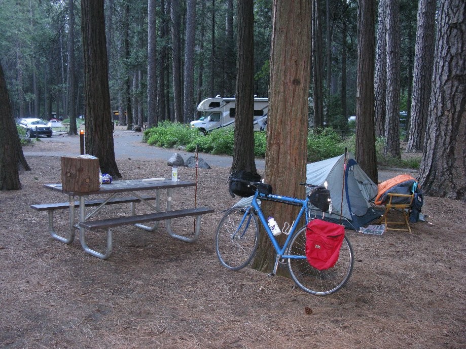 Trip photo #1/20 Campsite in Lower Pines (not in place marked on map)