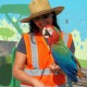Bird training at Balboa Park