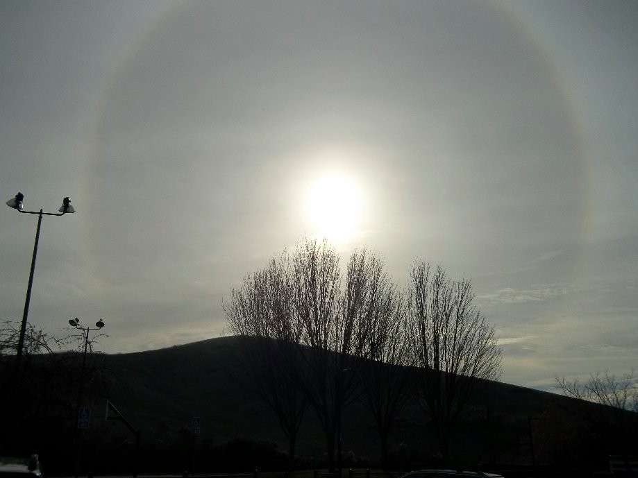 Trip photo #2/8 Ring around the sun from Diablo Vista