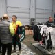 New club clothing try-on session at Sports Basement
