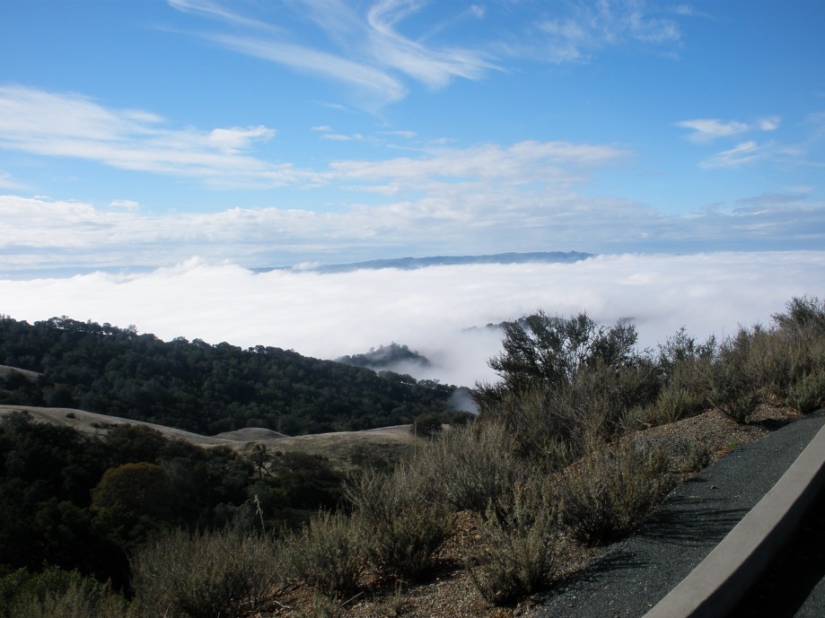 Trip photo #8/18 Sea of clouds from just below the Junction
