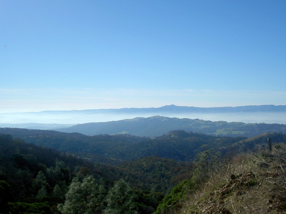Trip photo #6/26 View across the valley towards Loma Prieta