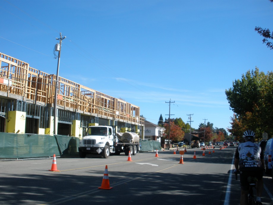 Trip photo #12/12 Construction in downtown Danville