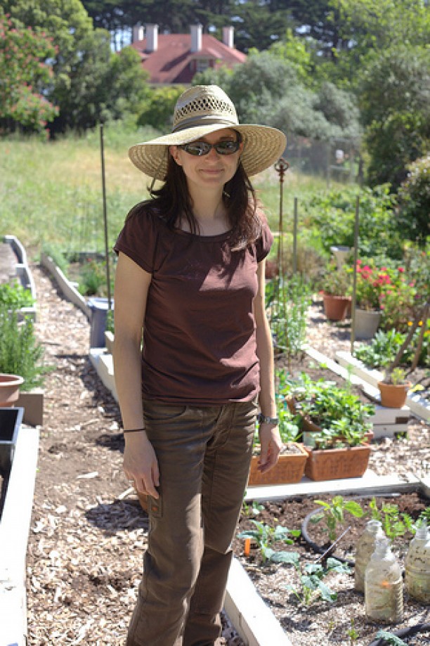 Trip photo #9/14 Gardener at the Fort Scott Organic Community Garden