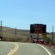 Patterson Pass sign with closure announcement