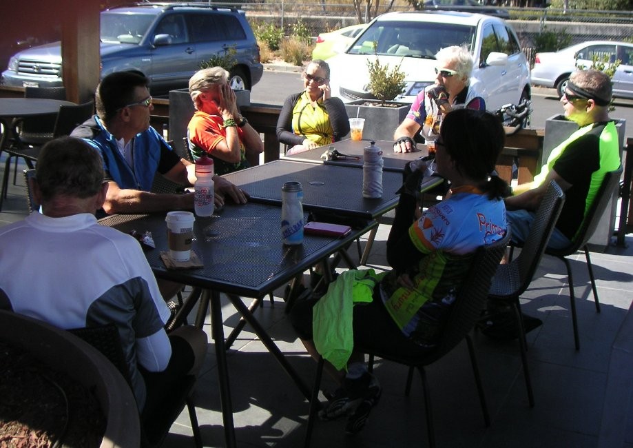 Trip photo #6/7 Refreshment stop at Specialties/Peets