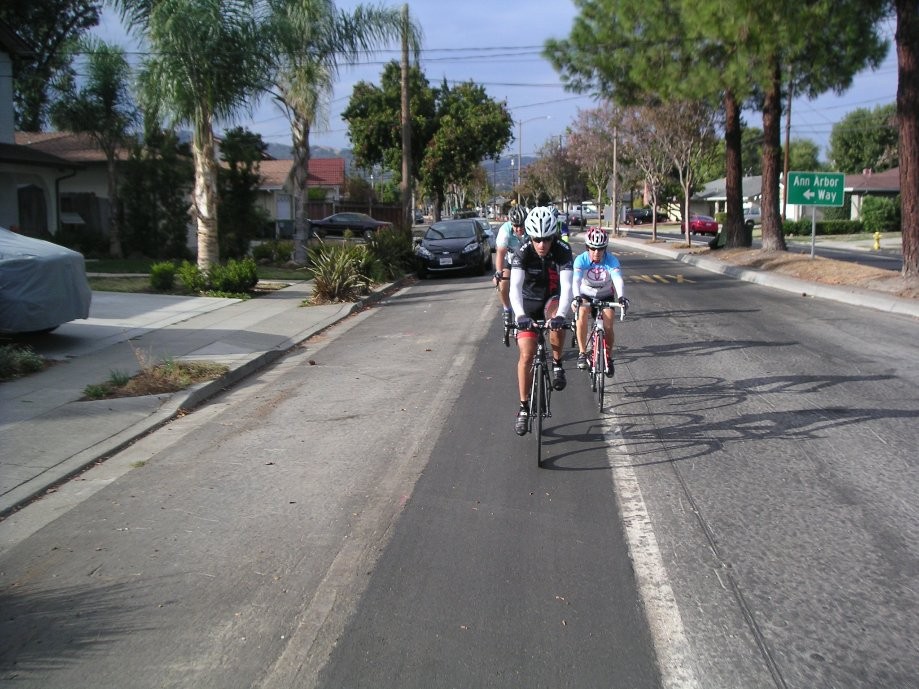 Trip photo #1/5 Starting out down Amador Valley Blvd.