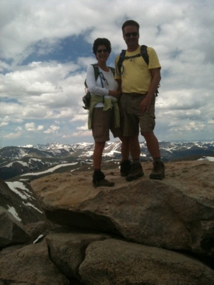 Trip photo #36/39 On the top of Mt. Evans 14,258 feet.