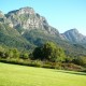 View of the mountain from Kirstenbosch.