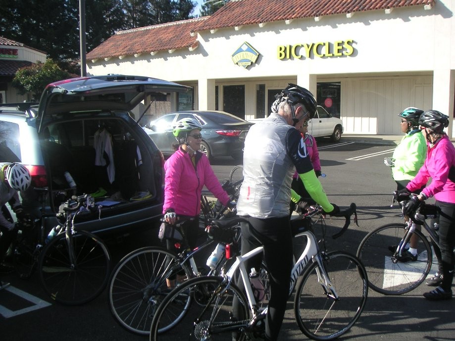 Trip photo #1/5 Starting out from Dublin location of Livermore Cyclery