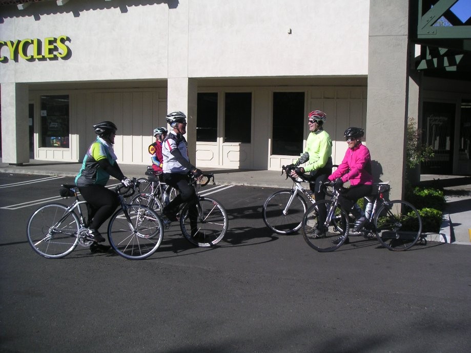 Trip photo #1/11 Starting out from Dublin location of Livermore Cyclery