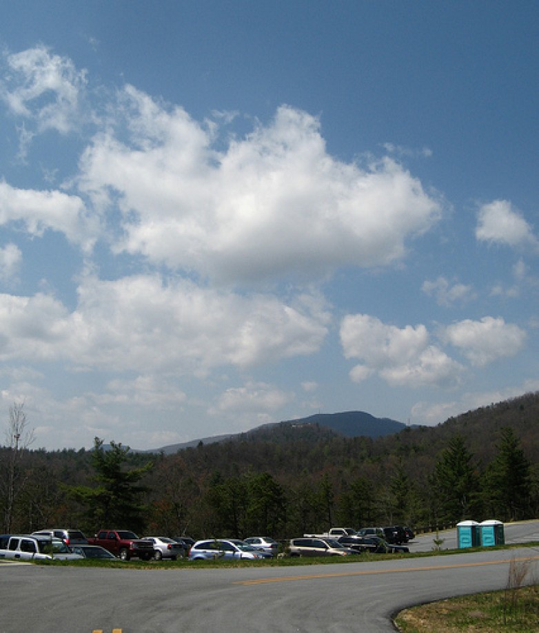 Trip photo #9/12 Parking lot at Gorges State Park