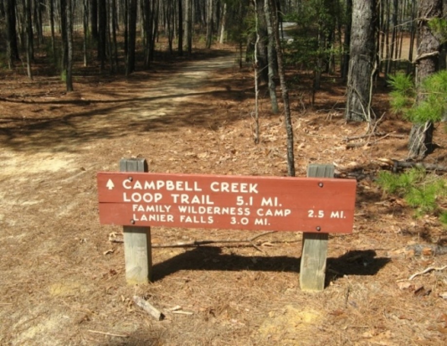 Trip photo #15/20 Campbell Creek sign