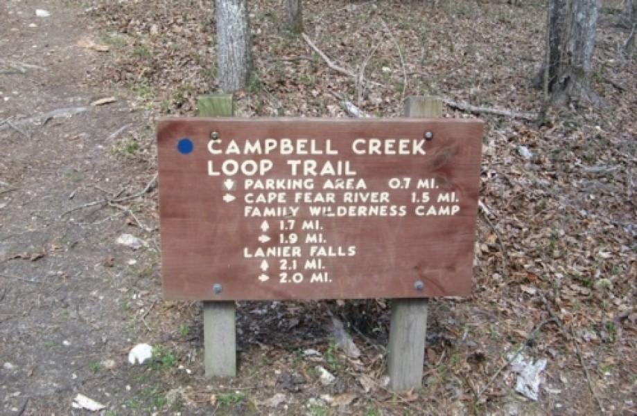 Trip photo #16/20 Start of Campbell Creek Loop