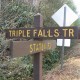 Hang a left at Triple Falls Trail