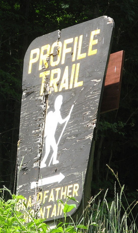 Trip photo #15/15 Profile Trail sign from Highway 101