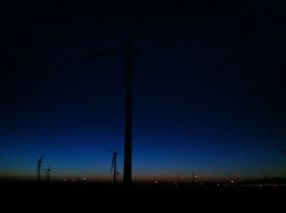 Trip photo #3/21 Windmills in the the dawn.