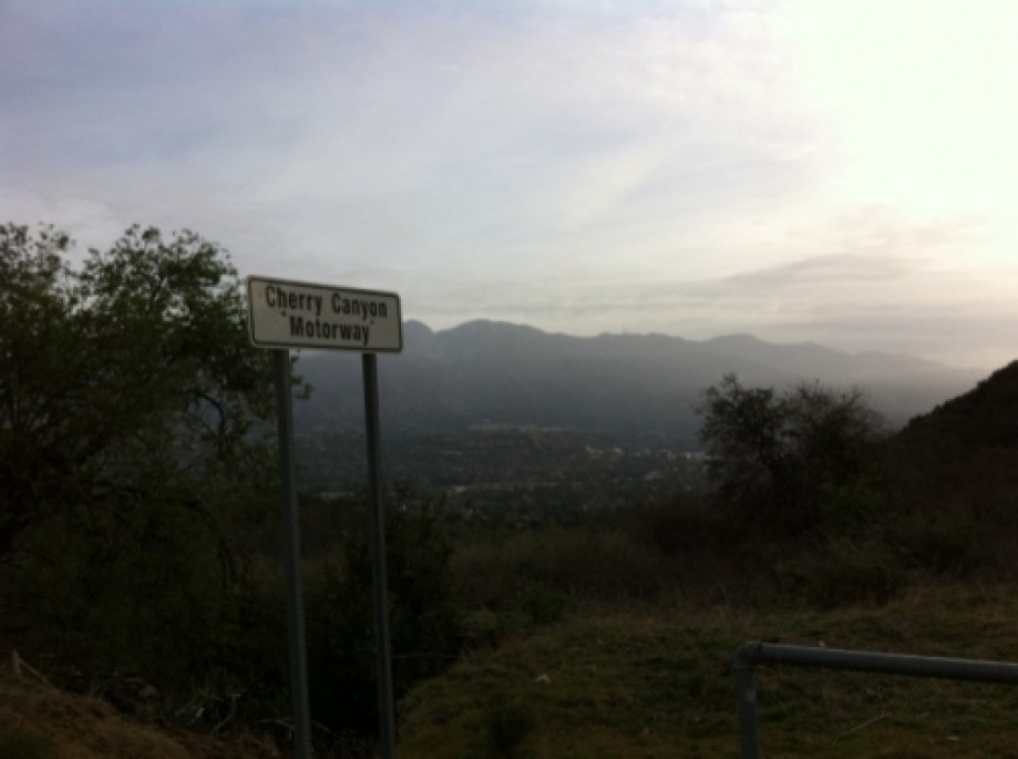 Trip photo #10/22 San Gabriel Mtns as seen from San Rafael Hills