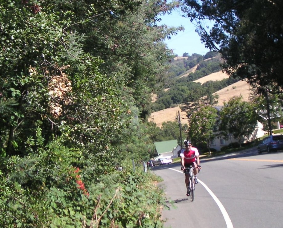 Trip photo #9/9 Short climb before Castro Valley
