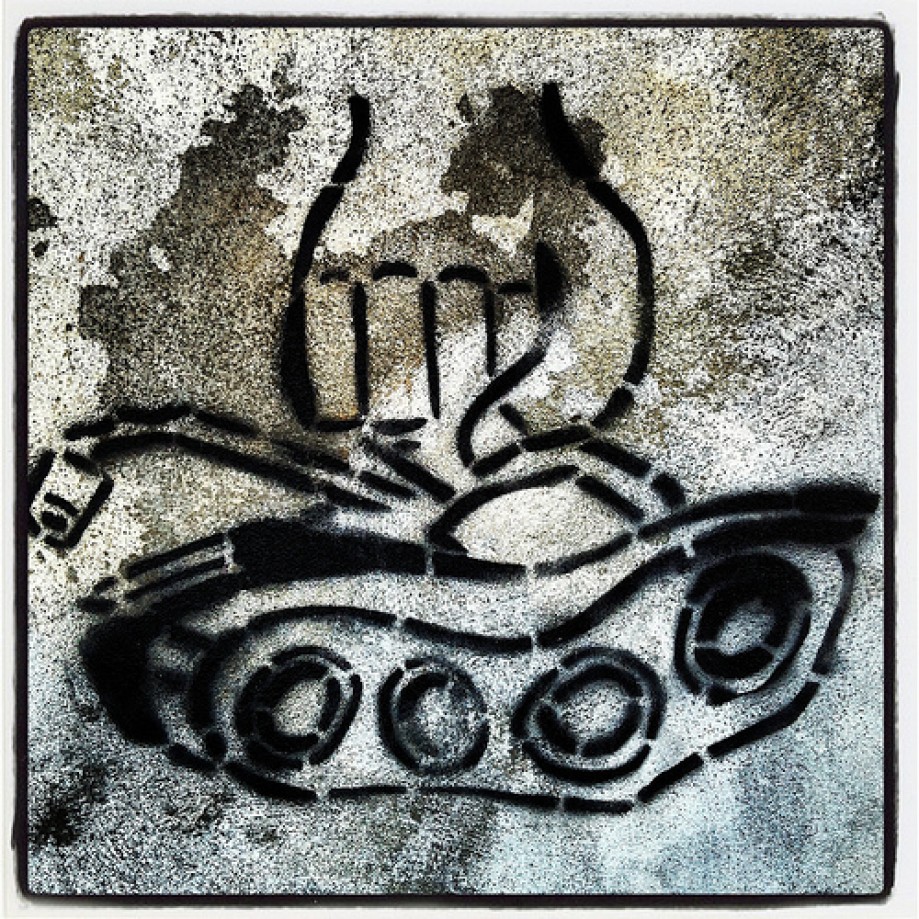 Trip photo #40/69 Pacifist stencil