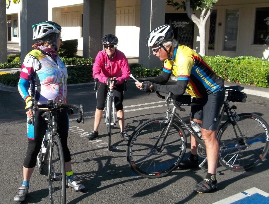 Trip photo #1/13 Start of pre-ride at the Dublin location of Livermore Cyclery