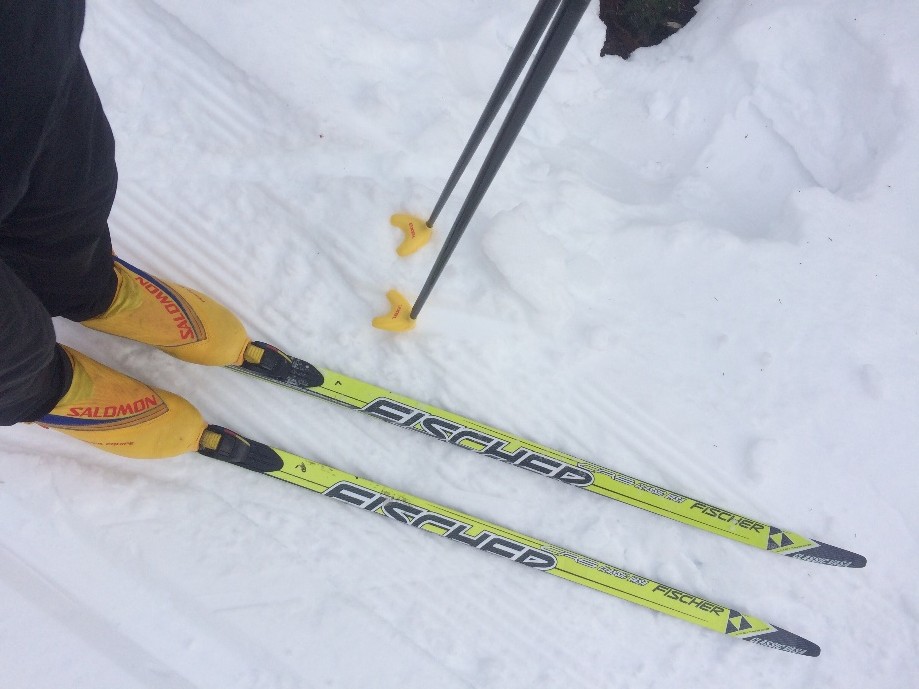 Trip photo #3/4 The new-to-me used skis.