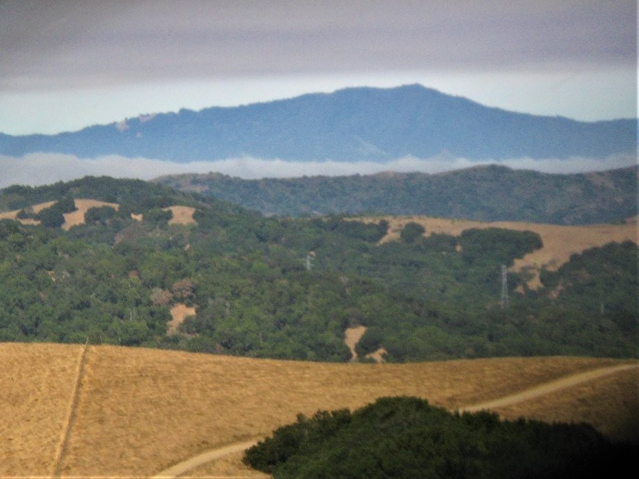 Trip photo #1/13 Mt. Tam sandwiched between cloud layers