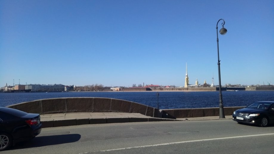 Trip photo #10/11 Нева и Петропавловская крепость с Эрмитажного моста